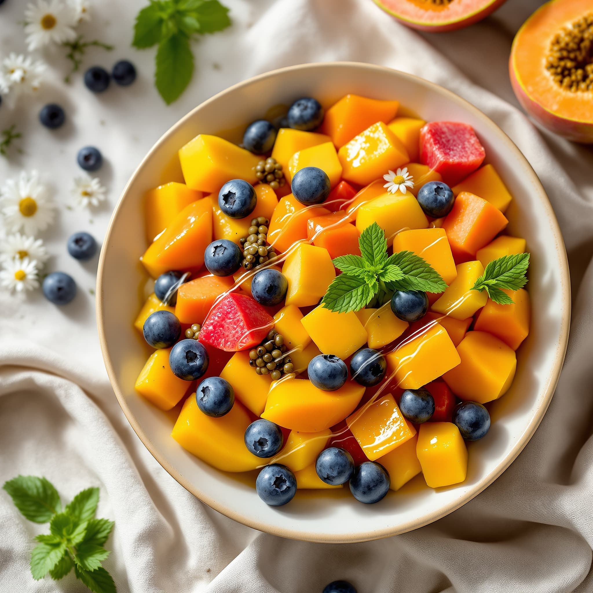 Parfait de granola artesanal