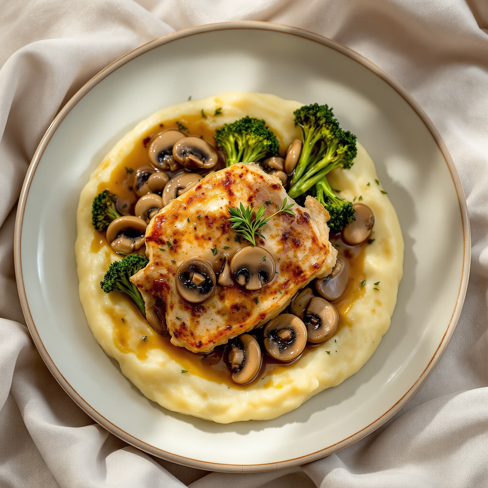 Risotto de hongos silvestres